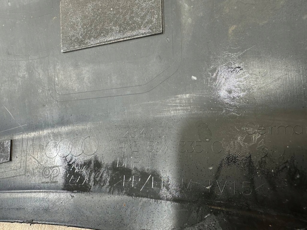 фото №16, Audi q8 e-tron s-line задняя 2018-2022 диффузор накладка спойлер 4ke807835c