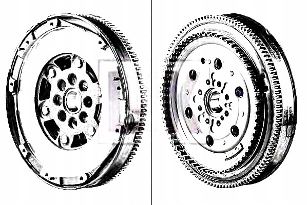 фото №1, Luk колесо двухмассовый opel combo/corsa/meriva 1,3 cdti 04-