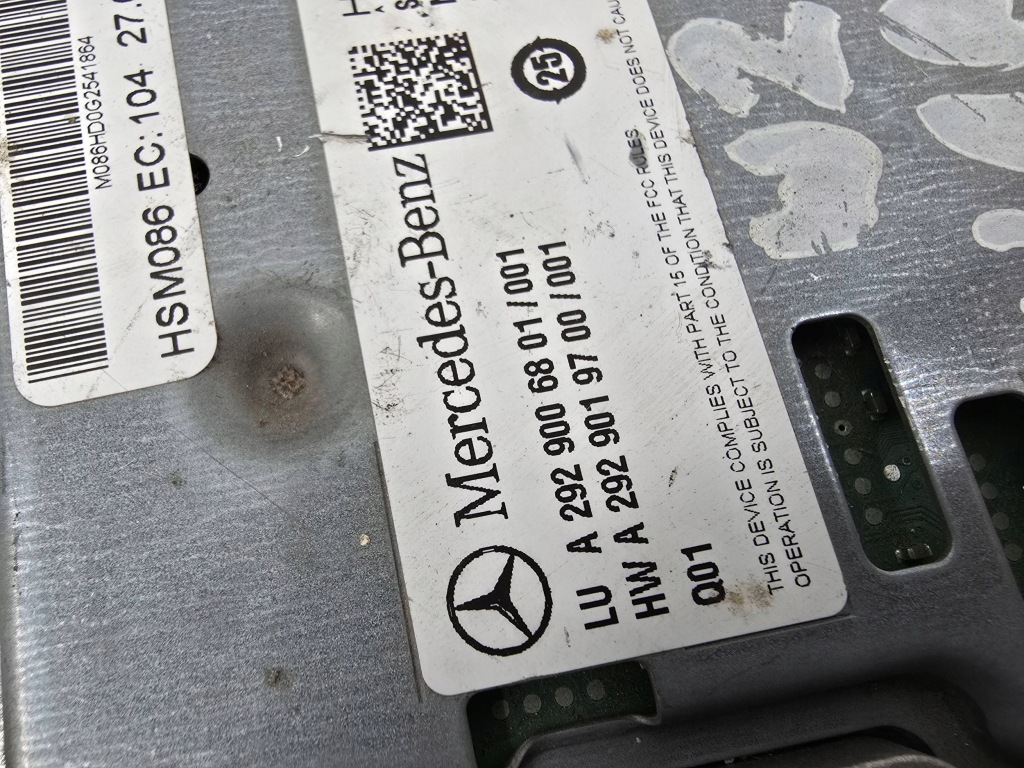 Усилитель harman mercedes gle w166 - c292 a2929006801 с Разборки