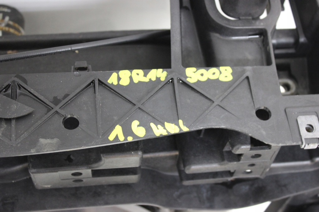 фото №7, Pas передний усилитель радиатор peugeot 5008 i 2009r- 1.6 hdi