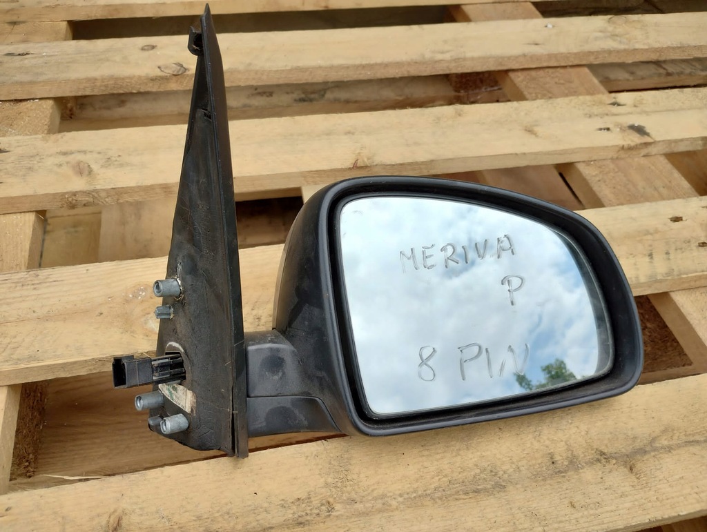 фото №1, Opel meriva оригінальний номер 13157199 дзеркало правий 7 pin