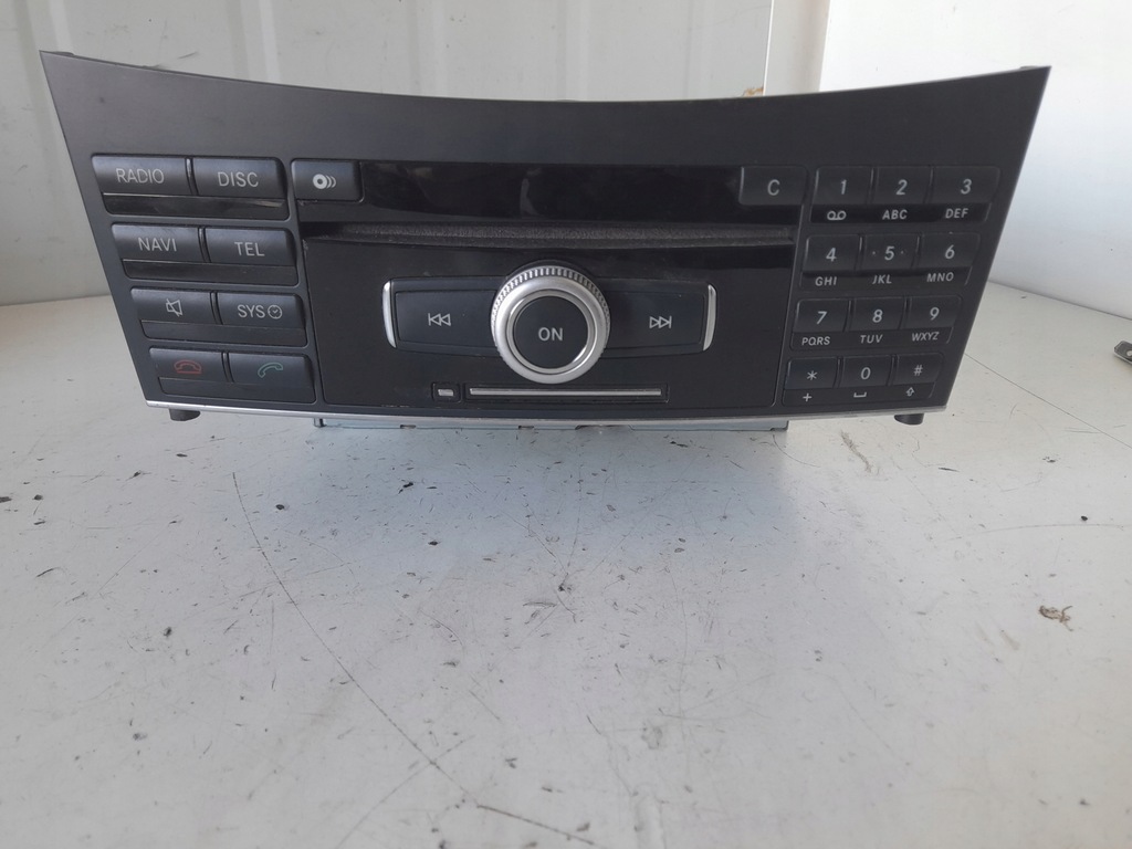 фото №1, Mercedes e klasa w212 09-16 радио cd навигация