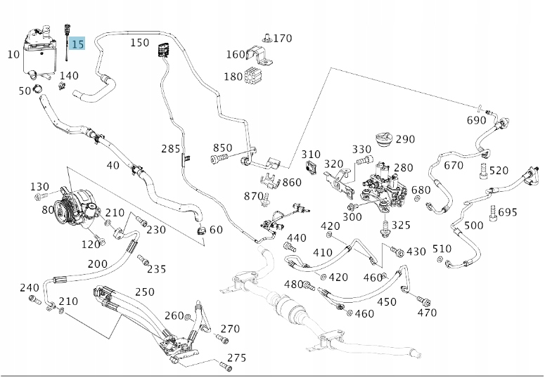 фото №3, Щуп бака подвеска ars mercedes ml w166 gle w292