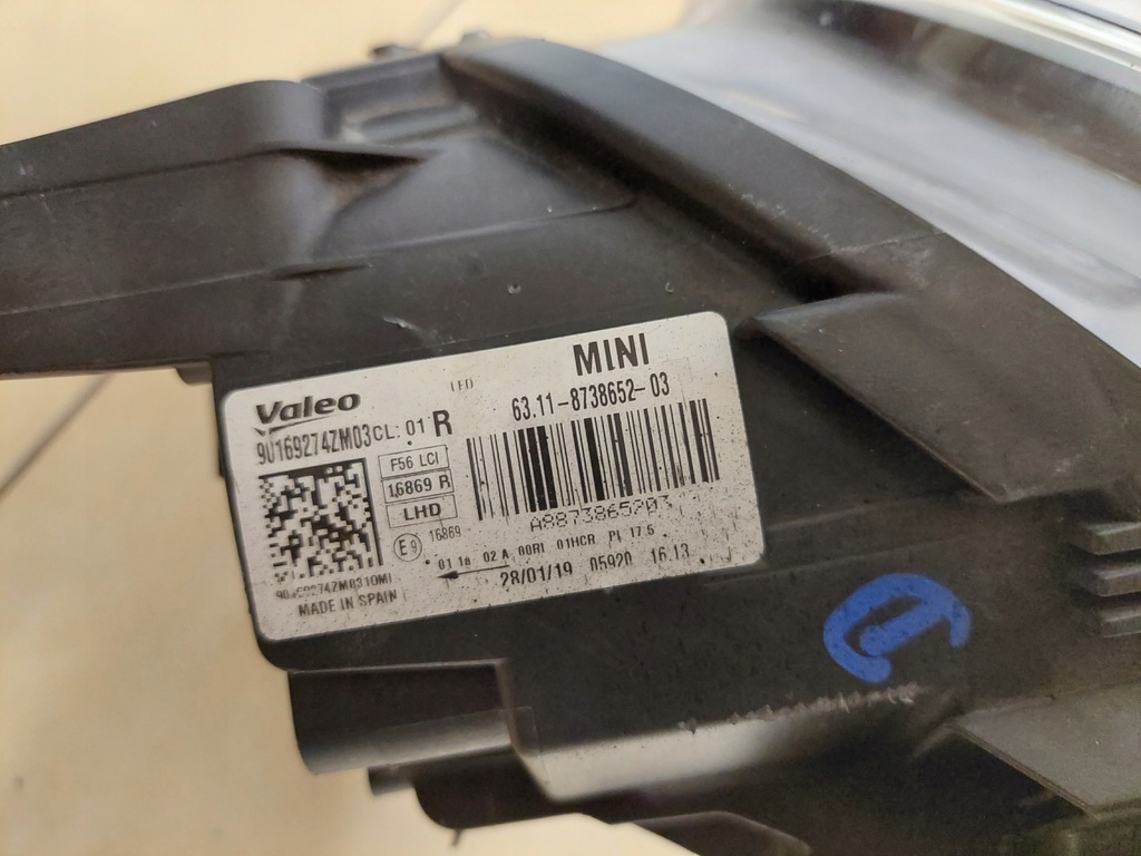 фото №4, Mini cooper f56 full led права