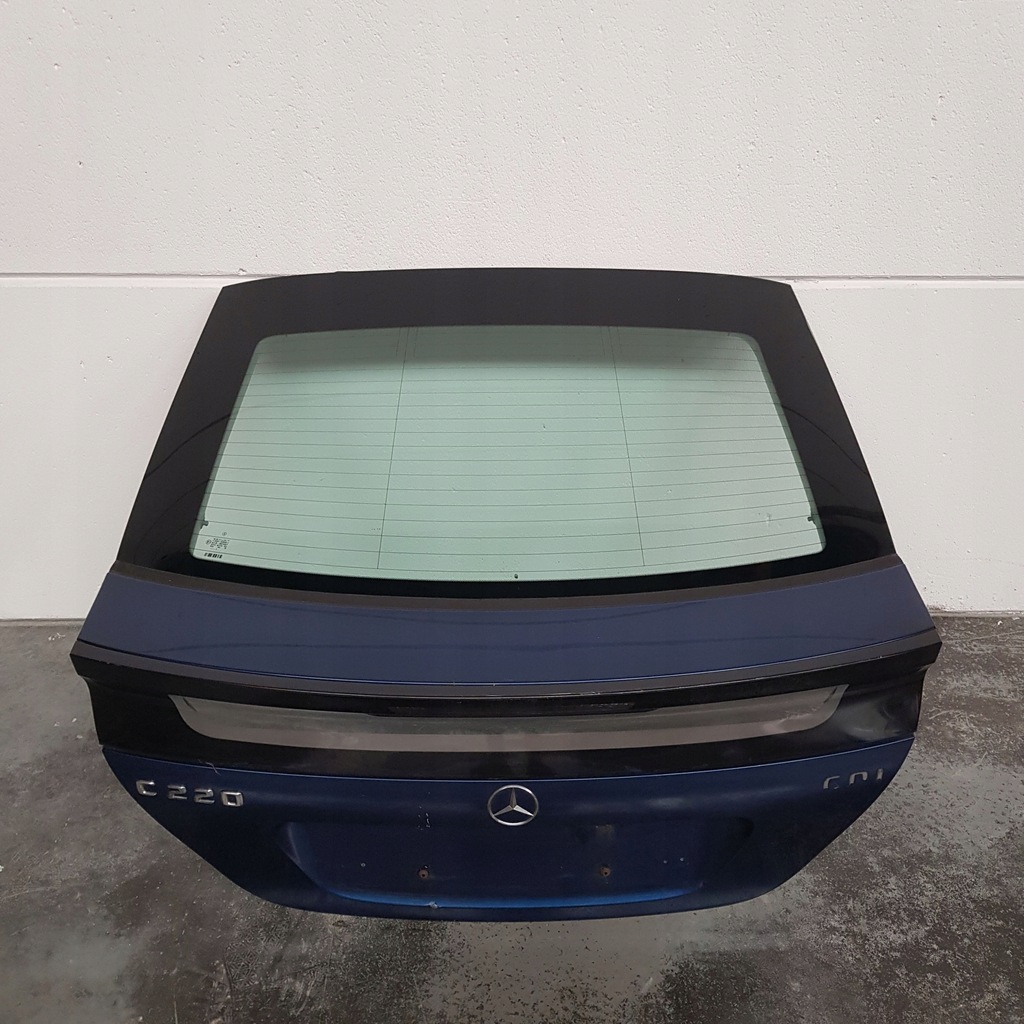 фото №6, Mercedes c klasa 203 coupe w203 крышка багажника задняя