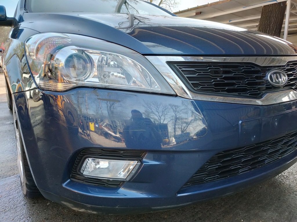 фото №13, Kia ceed i lift 09-12 перед kpl капот бампер pas лампи крила колір b6