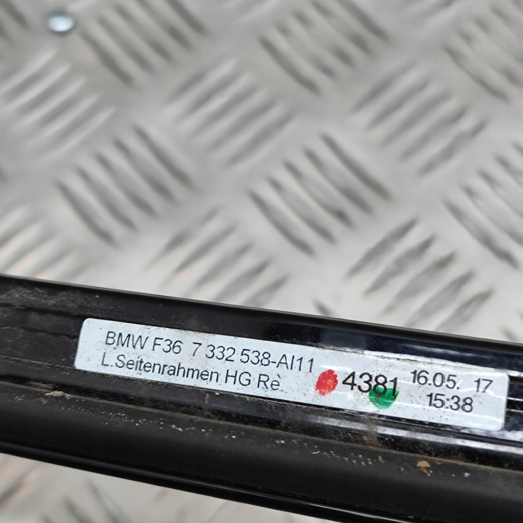 фото №8, Bmw 4 f32 f33 2017 права сторона молдинг дахова