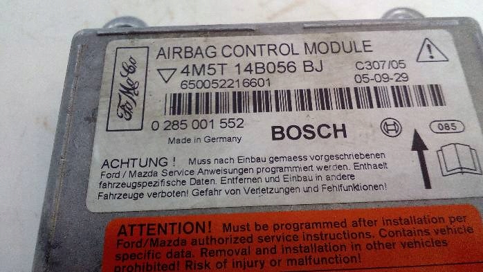 фото №9, Датчик подушка безпеки ford focus mk ii 2005r. 4m5t14b056bj