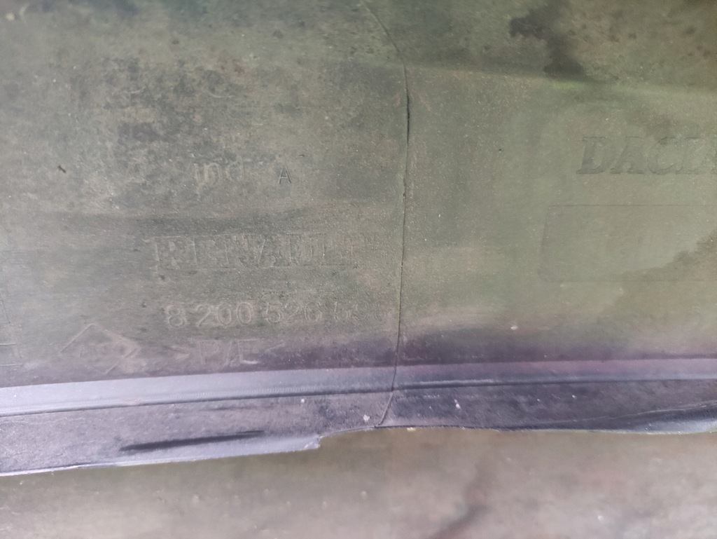 фото №12, Dacia sandero i 08-12 бампер передний перед teb76