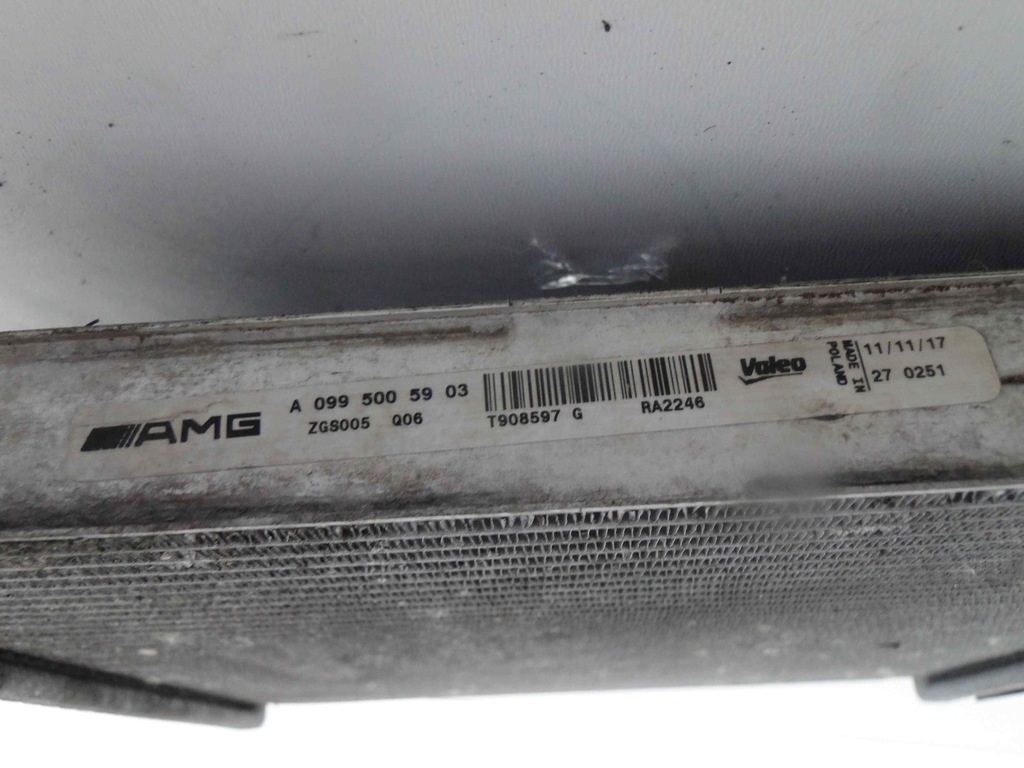 фото №8, Mercedes gls x167 167 радиатор wody w подкрылок amg