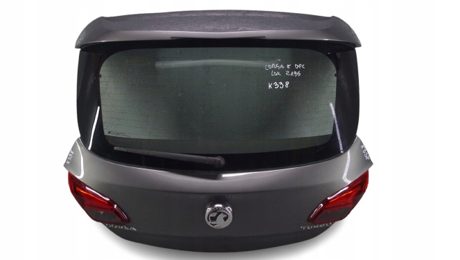 фото №1, Кришка багажника багажника задня opel corsa e 3d z195 спойлер opc