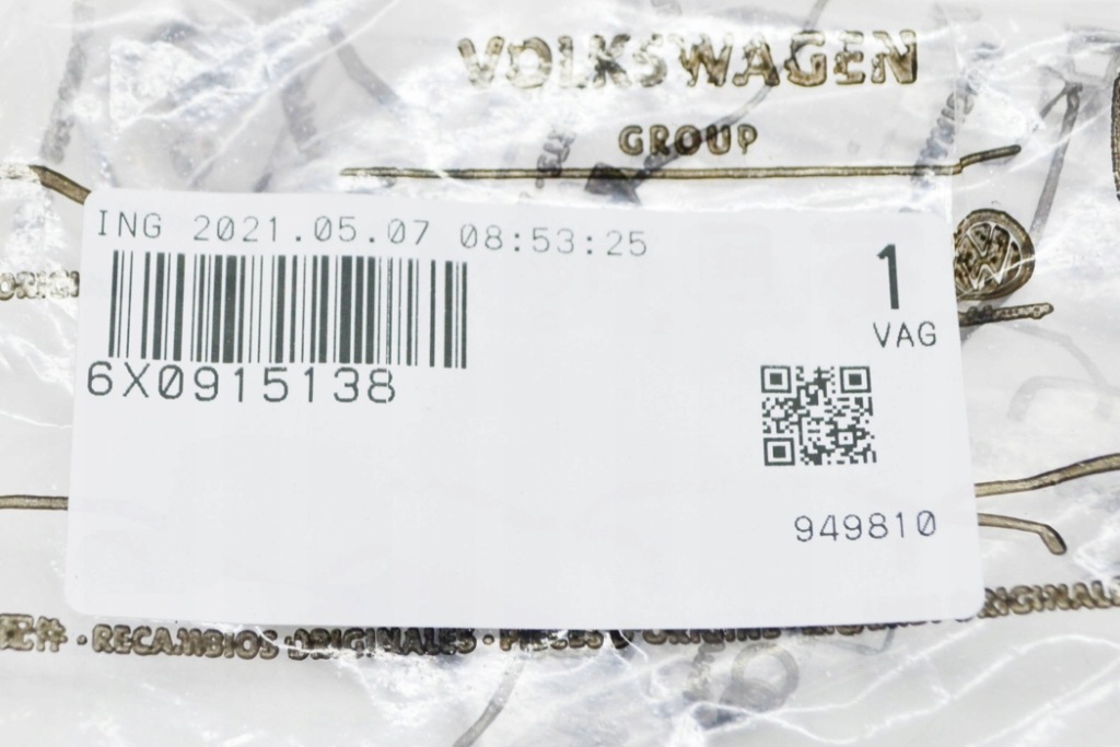 Vw transporter t5 супорт позитивний супорт акумулятор новий оригінальний 6x Зі Шроту