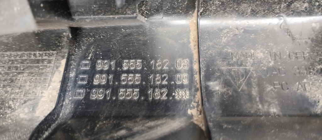 фото №6, Захист права обшивка стійка праве porsche 911 991 991555182