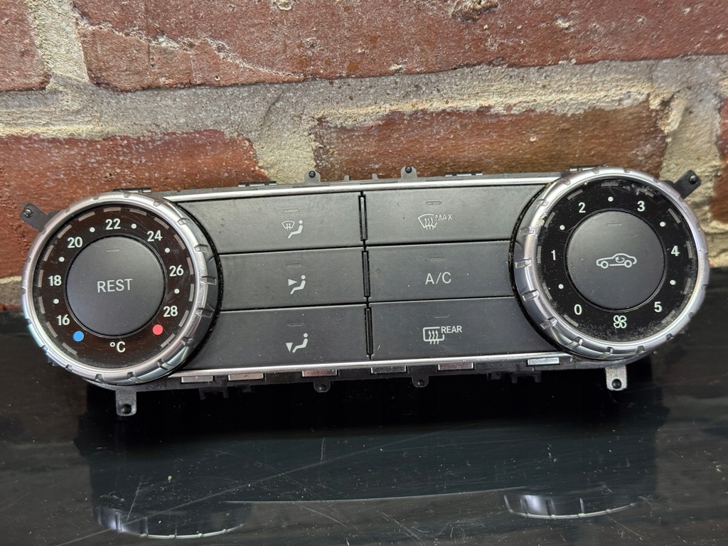 фото №1, Mercedes r172 панель кондиционера a1729002103