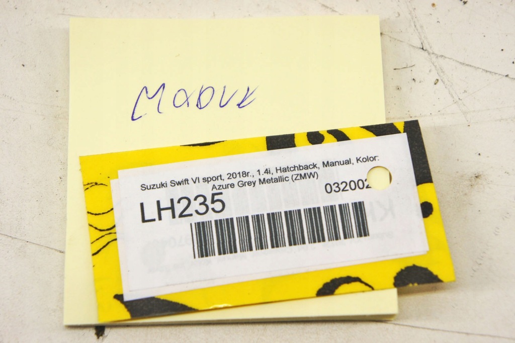 фото №7, Lh235 suzuki swift vi mk8 модуль блок керування 2153r00