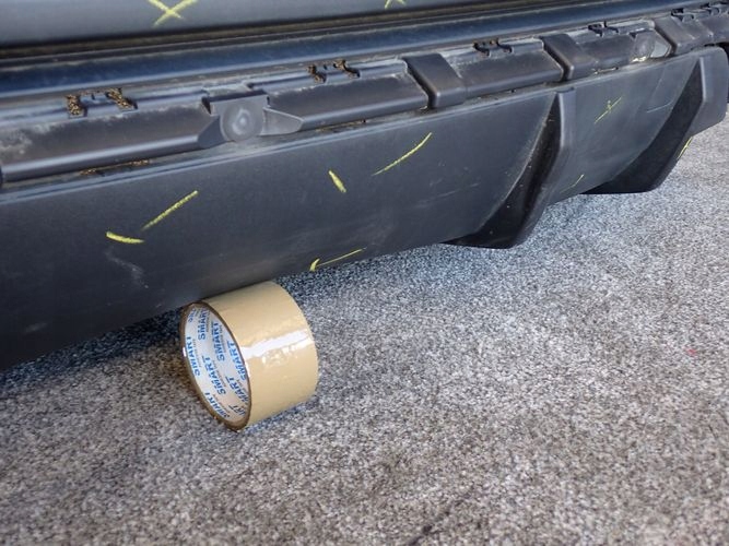 Audi q3 83a s-line sportback 18- бампер задний задняя Недорого