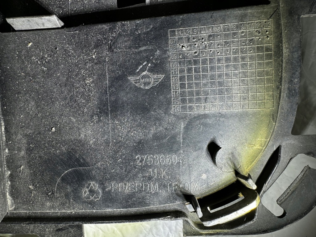 фото №3, Mini r55 r56 r57 решітка радіатора решітка середня