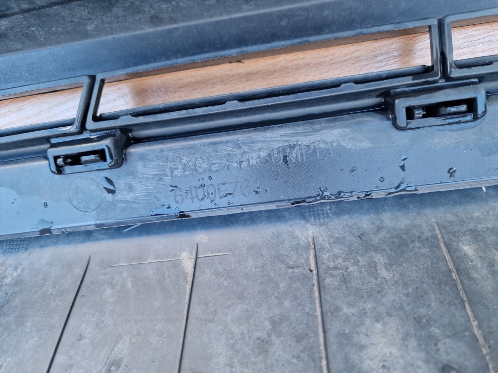 фото №6, Mitsubishi l200 15-19 rok бампер перед оригинал