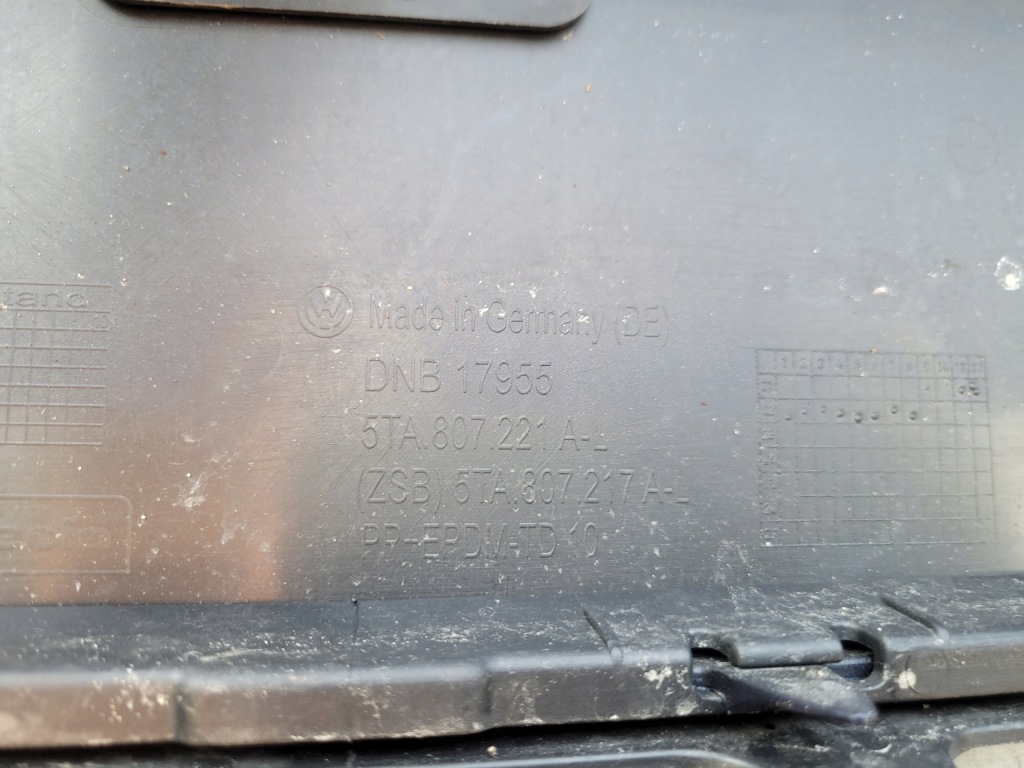 Vw touran 2 2 15- 5t бампер передний передок Киев