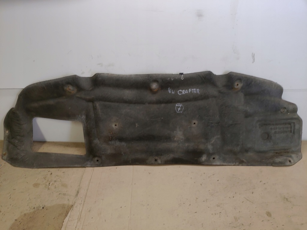 фото №5, Шумоизоляция капот + клипсы vw crafter 06-16