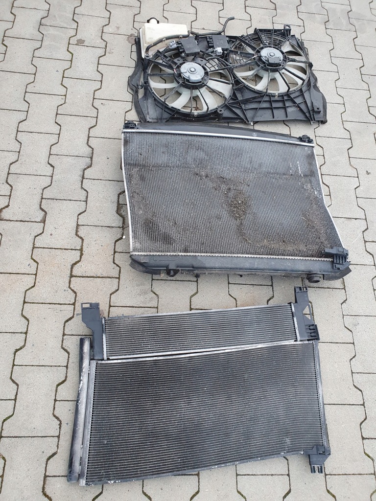 Купить Радиатор воды кондиционер вентиляторы балка передняя lexus rx450h iv 16+