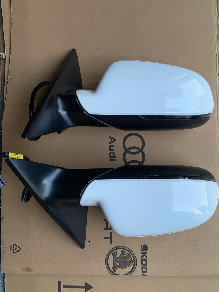 фото №13, Audi a5 8t lift s-line sportback зеркало правое 14 pin фотохромный ly9c 24km