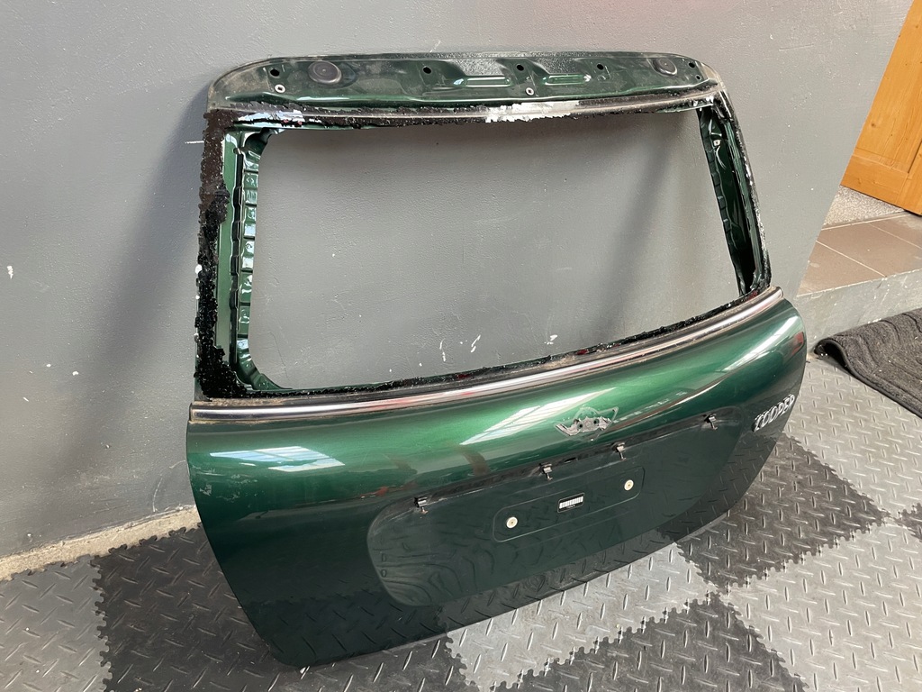 фото №3, Mini cooper r56 крышка багажника задняя british racing зелёный