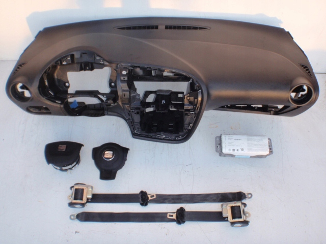 фото №1, Seat leon 2 ii приборная панель приборная панель консоль подушки безопасности pas