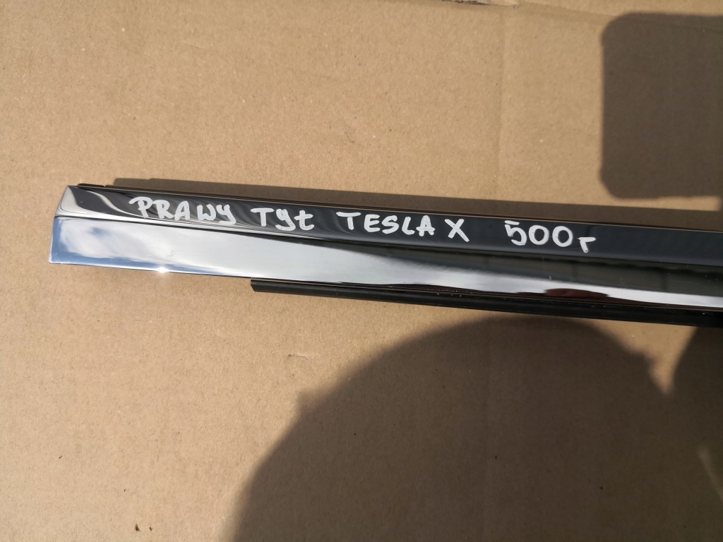 Купить Tesla x молдинг хром дверь задних правых задний