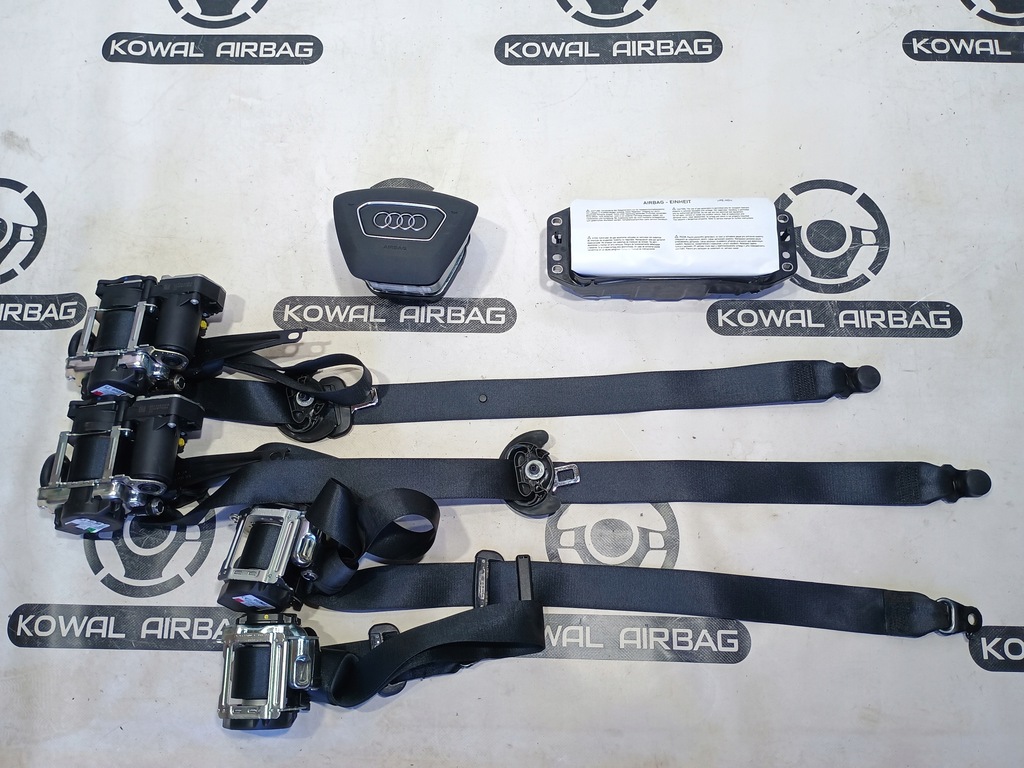 фото №10, Audi e-tron gt czerwona nić панель приладів консоль подушка безпеки подушки безпеки ремені org демонтаж