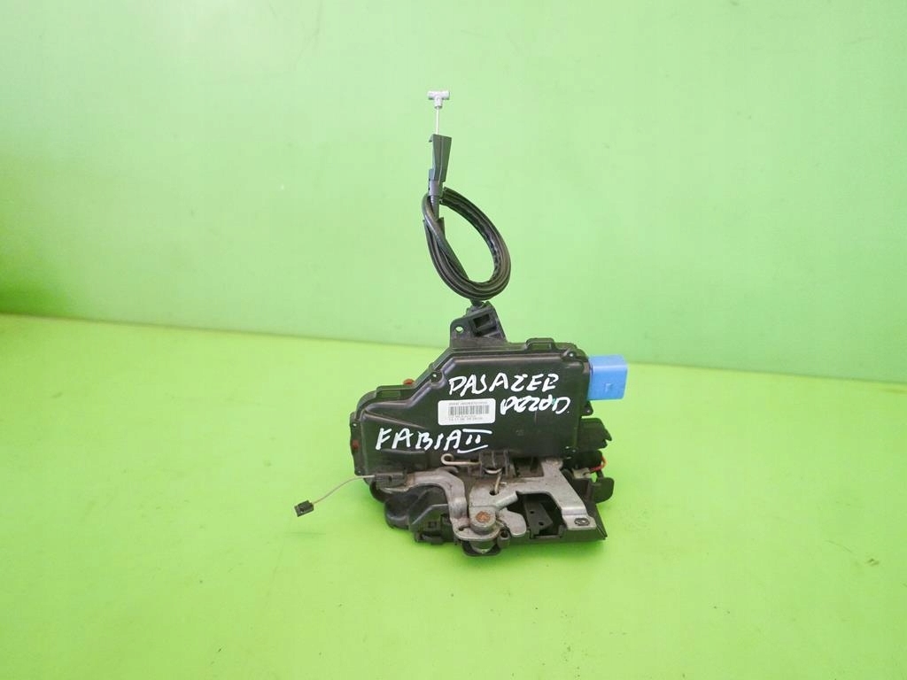 фото №8, Замок дверь правый перед передний skoda fabia ii 06-