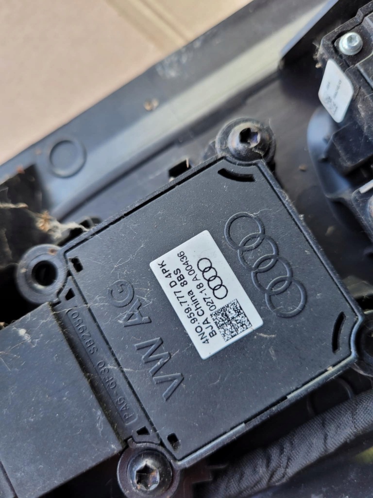 фото №8, Переключатель сиденье левый перед audi a7 4k 4n0959747d