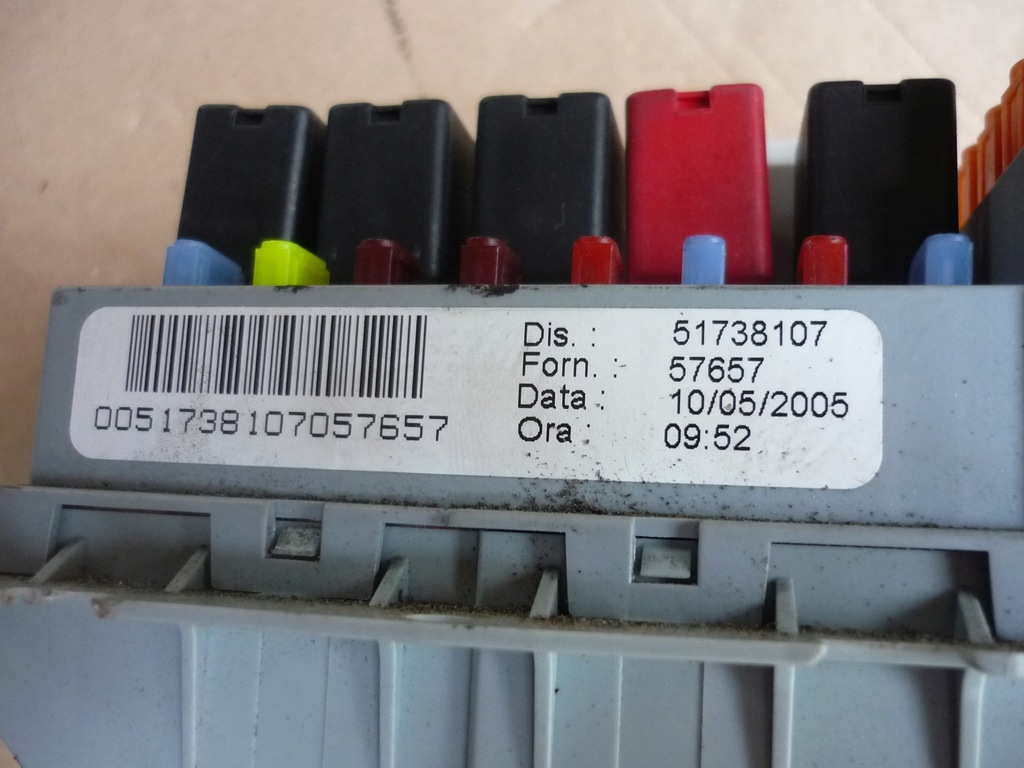 фото №7, Коробка предохранителей fiat croma ii 51738107