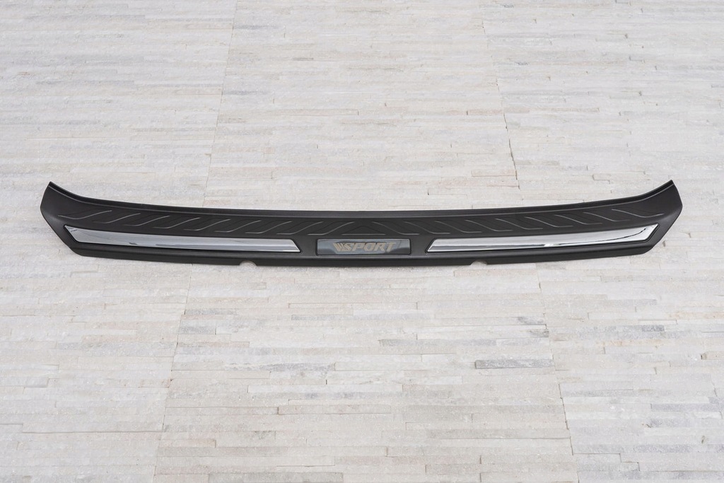 фото №9, Mitsubishi outlander iii gf 2018-2021 защитная молдинг заднего бампера