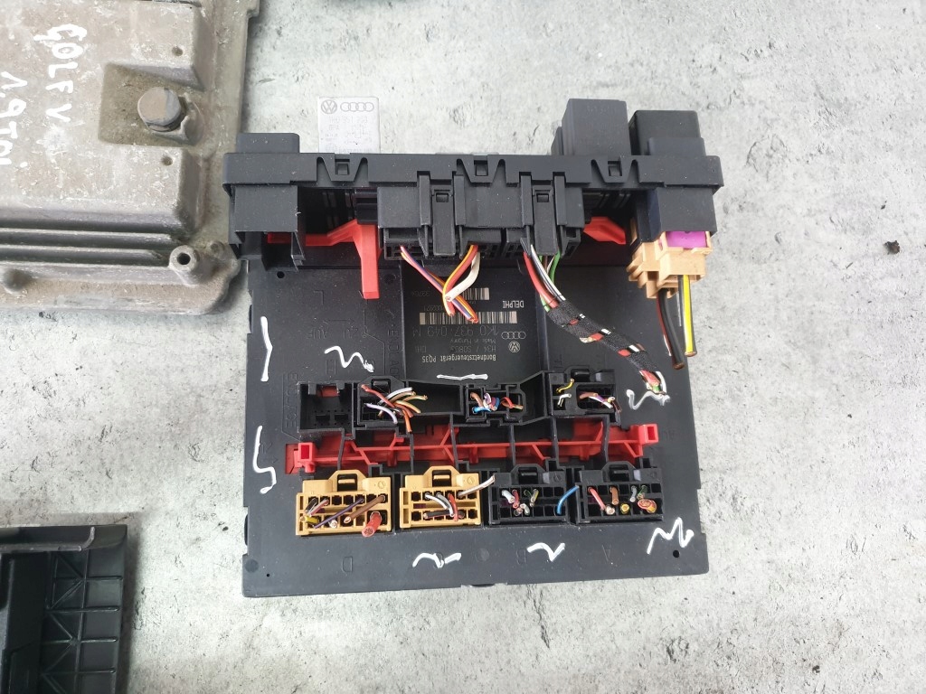 фото №7, Блок керування набір стартовий volkswagen golf v 1.9tdi 03g906016fs