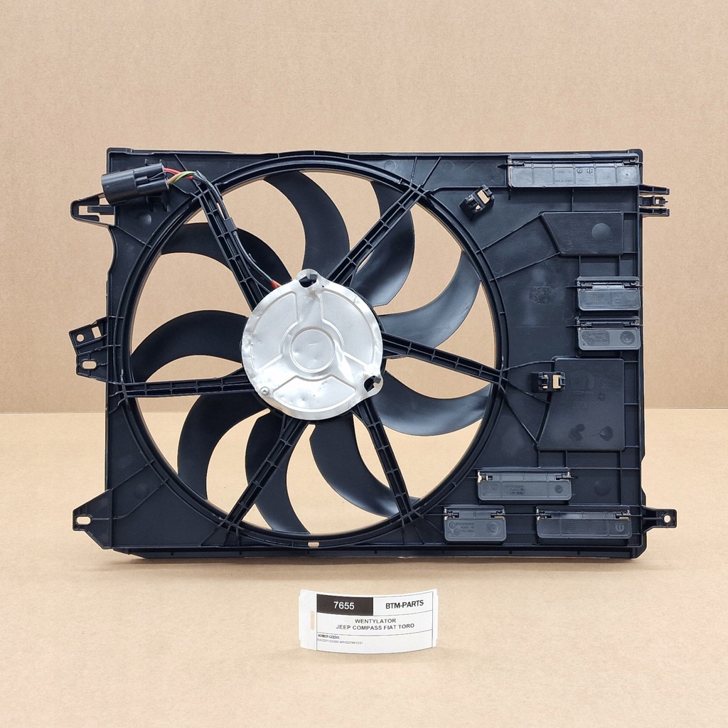 фото №1, Вентилятор радиатор jeep renegade compass fiat toro 1.3 turbo