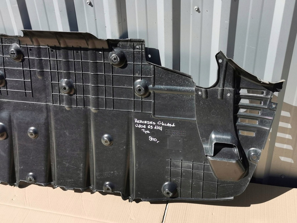 фото №8, Mercedes c-klasa w206 63 amg плита захист задня підвіска задня a2066906404