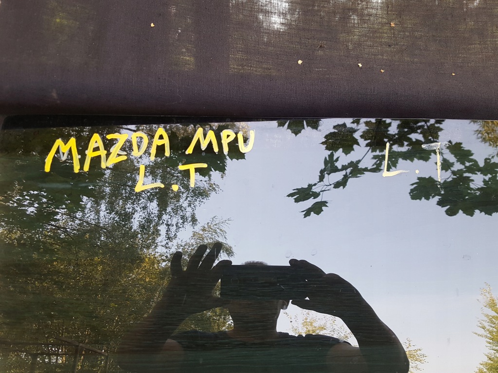 фото №2, Mazda mpv скло бічна двері задня задня ліва
