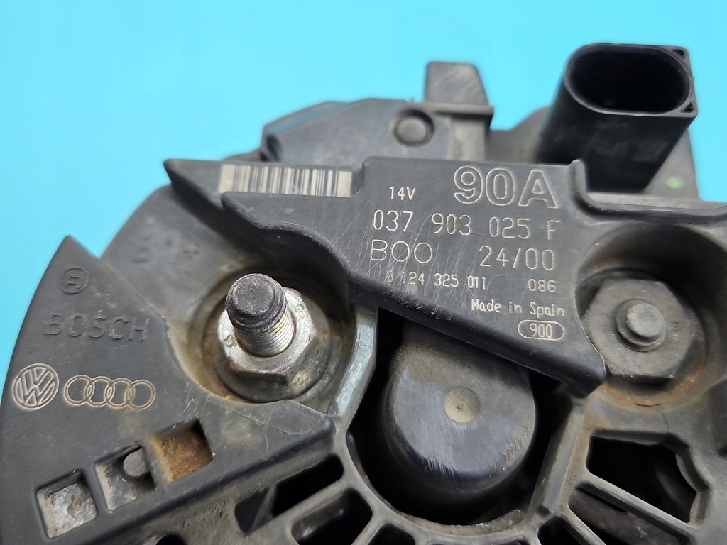 фото №6, Test генератор audi a2 037903025f 0124325011 1.4 16v