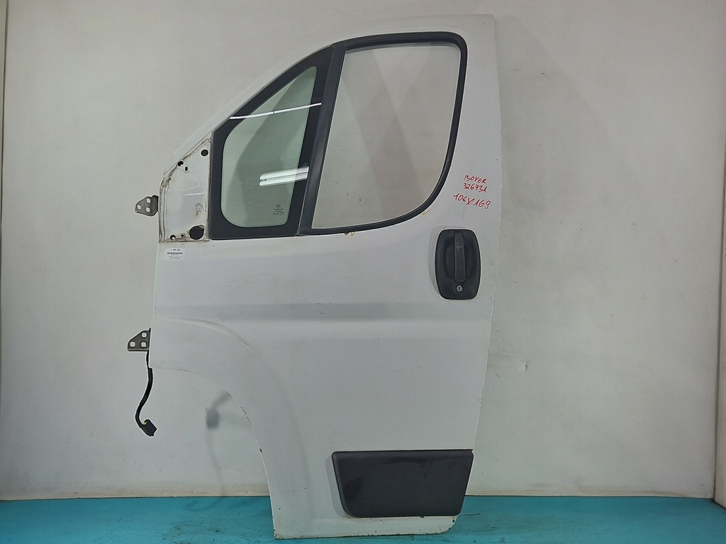 фото №1, Двері перед ліва peugeot boxer ii 06- білий