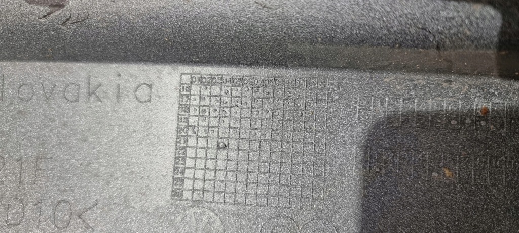 фото №13, Бампер перед передній vw up lift 1s0 17-