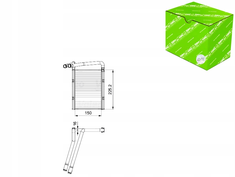 фото №1, Отопитель kia valeo