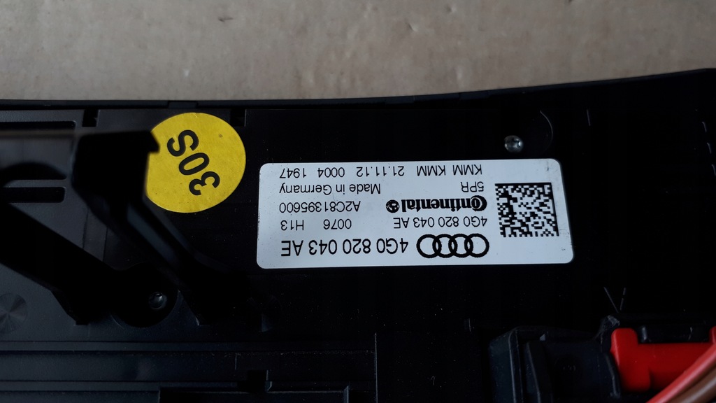 фото №10, S6 c7 4g a6 панель обдув кондиціонера 4g0820043ae