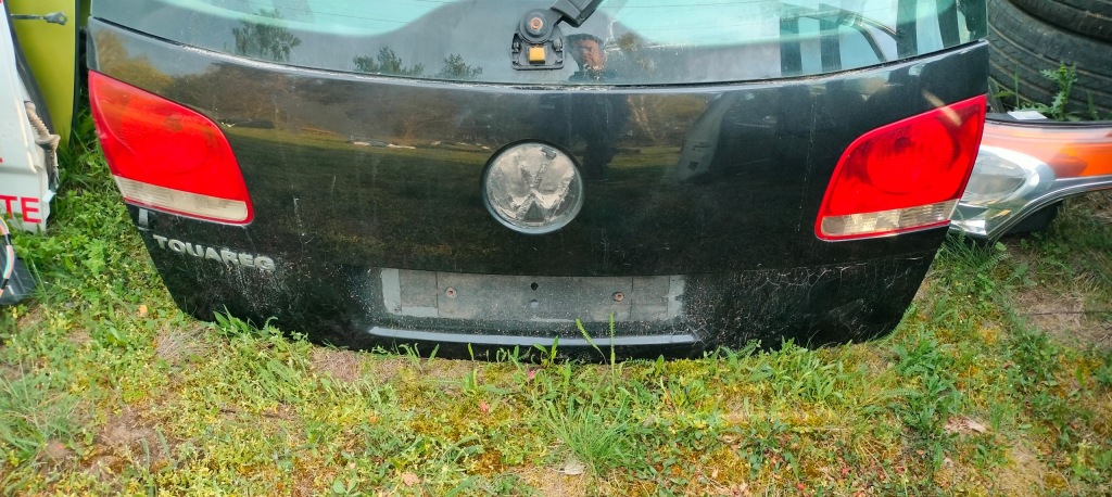 фото №1, Vw touareg 7l крышка багажника задняя багажника комплектная