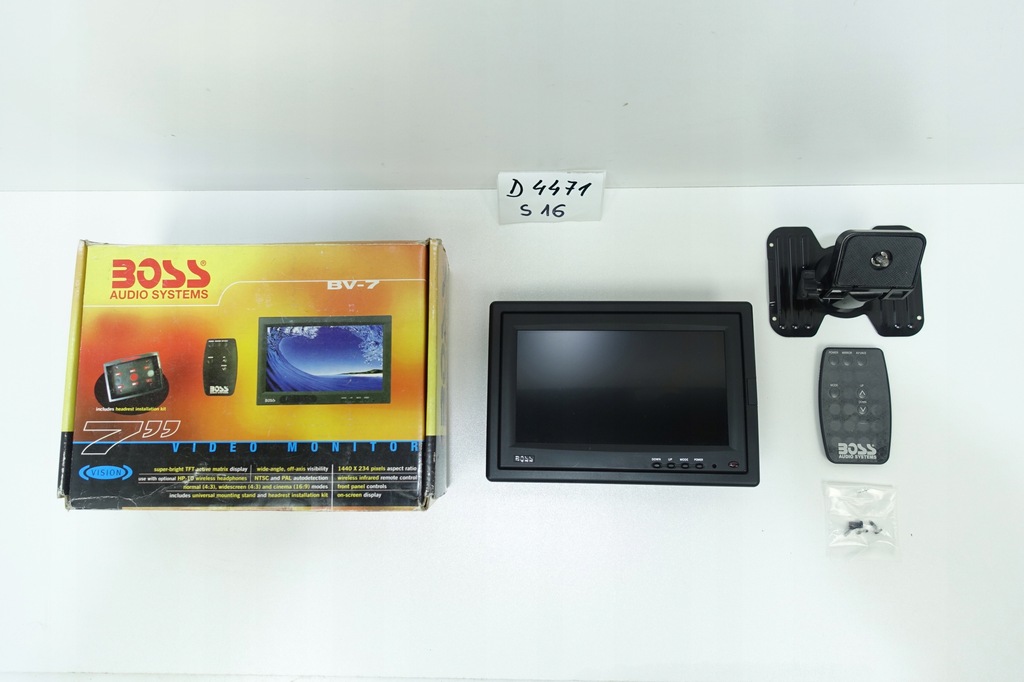 фото №1, Дисплей екран audi система boss bv-7