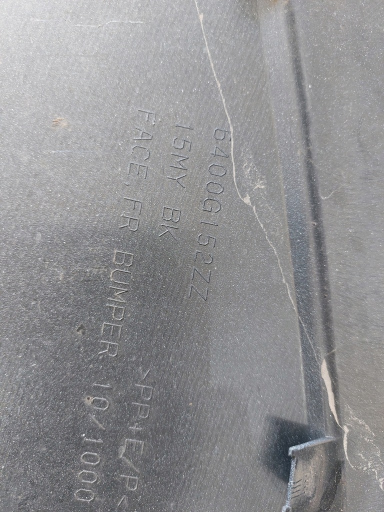 фото №8, Mitsubishi pajero iv lift бампер перед 6400g152zz оригинал