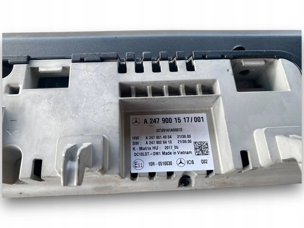 фото №8, Mercedes w177 w247 лічильник прилади 2479001517 #35