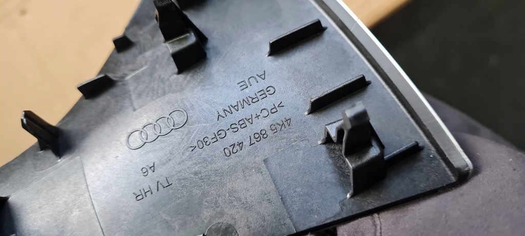 фото №10, A6 c8 4k молдинг dekor двері декоративна права правий задня 4k5867420