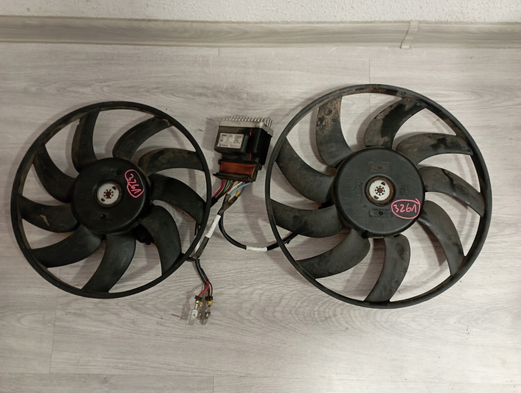 фото №1, Audi a6 c7 вентиляторы блок управления 8k0959501g