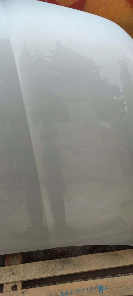 Капот крышка сталь skoda octavia 3 3 5e рестайлинг  2017-2020r лак la7w 9156 Недорого